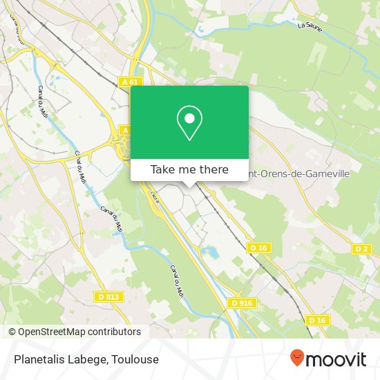 Mapa Planetalis Labege