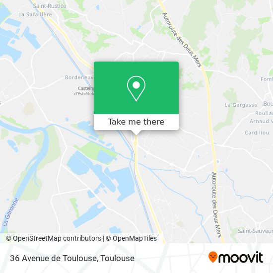 36 Avenue de Toulouse map