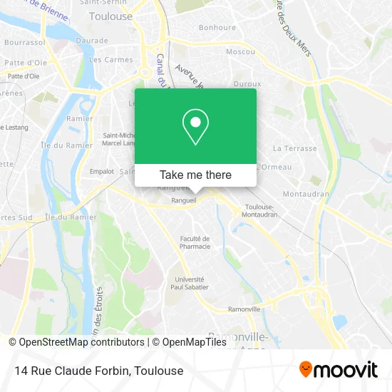 14 Rue Claude Forbin map