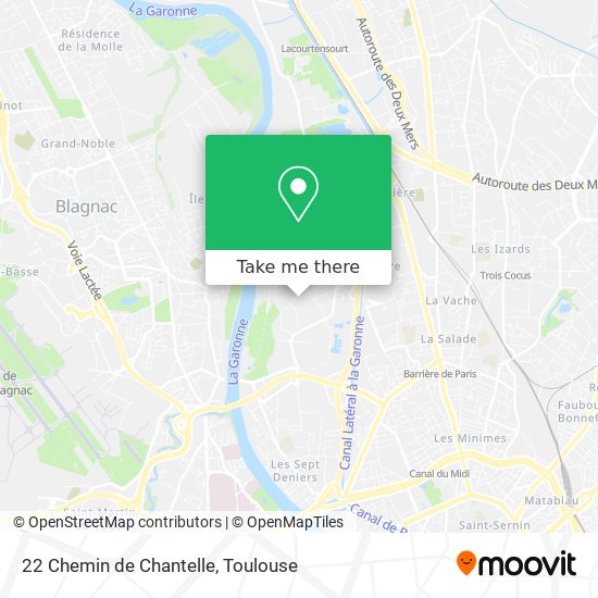 22 Chemin de Chantelle map