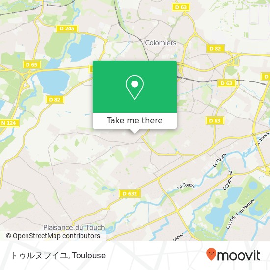 トゥルヌフイユ map