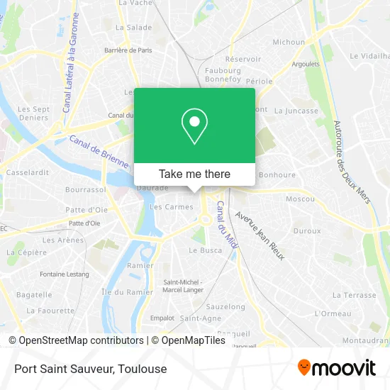 Port Saint Sauveur map