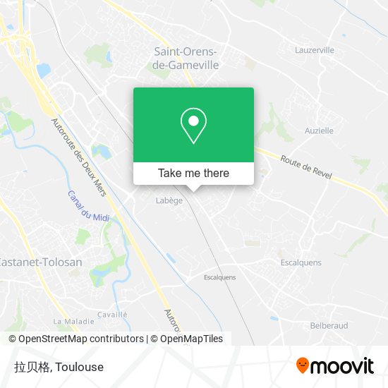 拉贝格 map