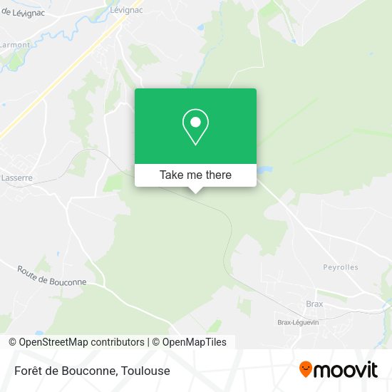 Forêt de Bouconne map