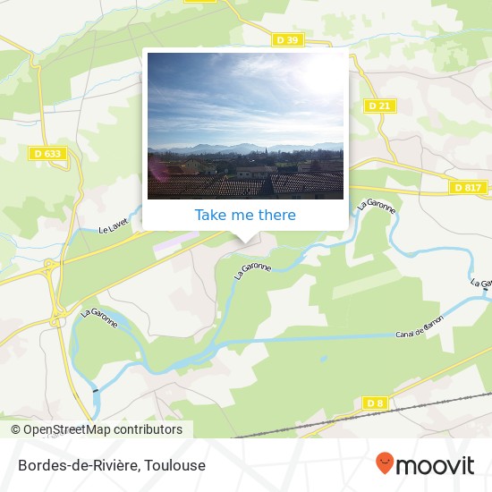 Mapa Bordes-de-Rivière