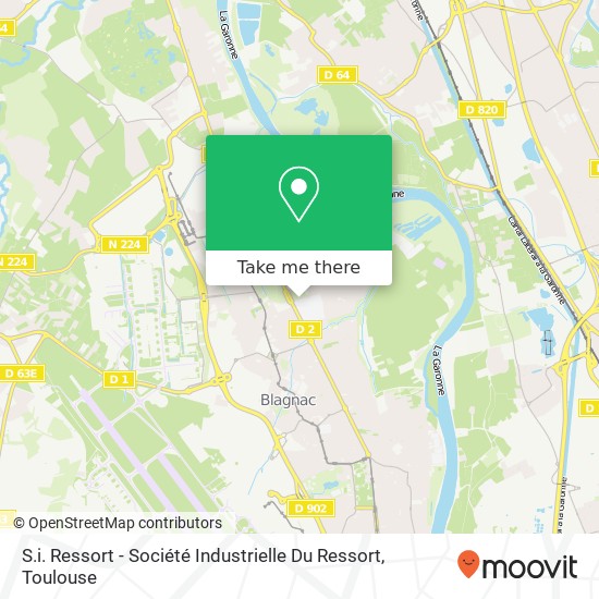 S.i. Ressort - Société Industrielle Du Ressort map