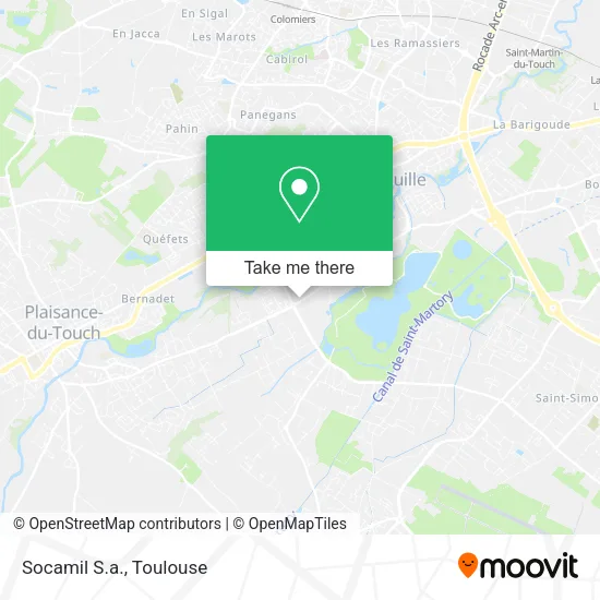 Socamil S.a. map