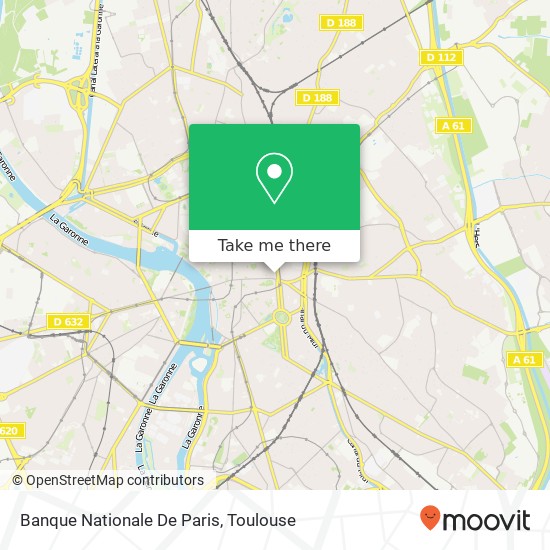 Banque Nationale De Paris map