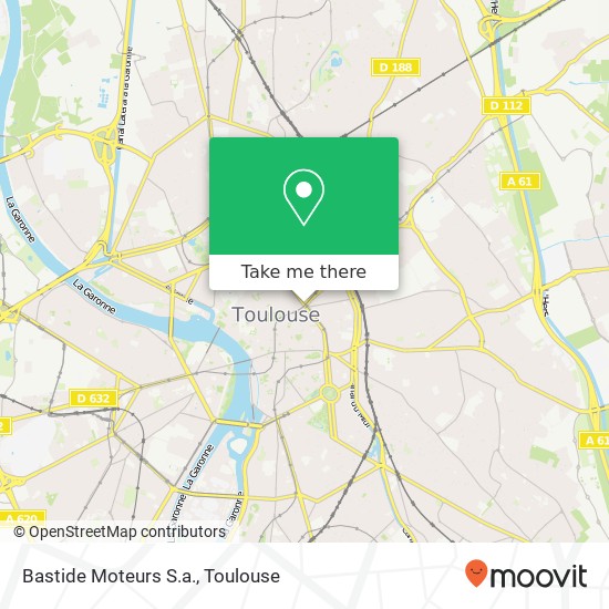 Mapa Bastide Moteurs S.a.