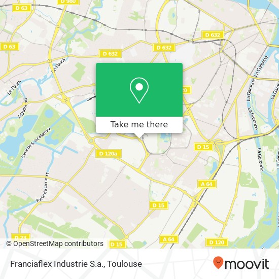 Franciaflex Industrie S.a. map