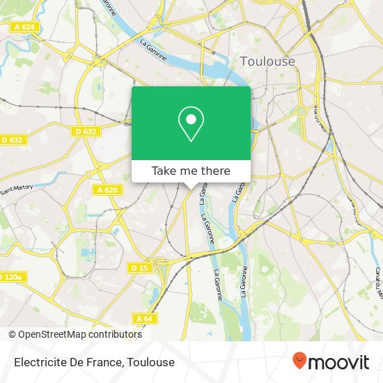 Mapa Electricite De France