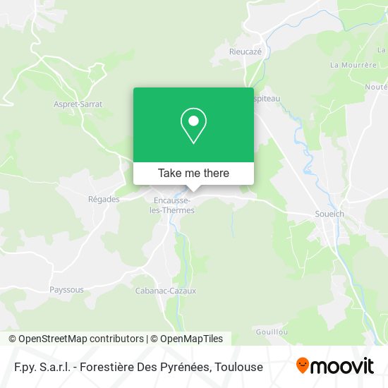 F.py. S.a.r.l. - Forestière Des Pyrénées map
