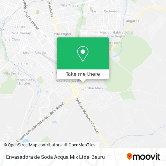 Envasadora de Soda Acqua Mix Ltda map