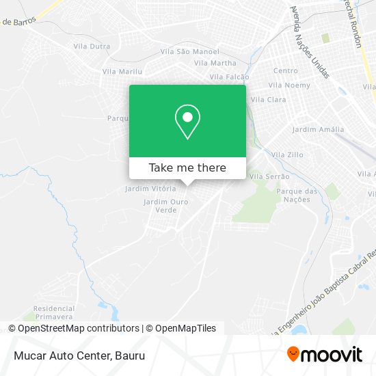 Mucar Auto Center map