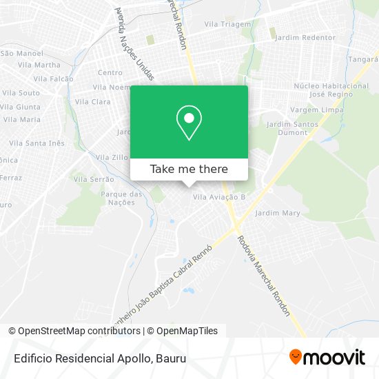 Mapa Edificio Residencial Apollo