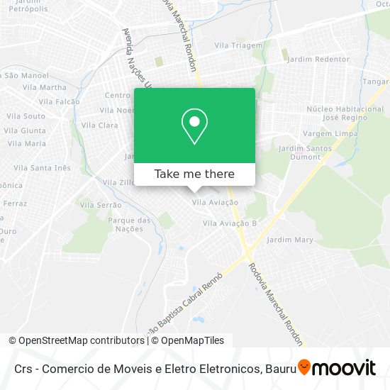 Crs - Comercio de Moveis e Eletro Eletronicos map