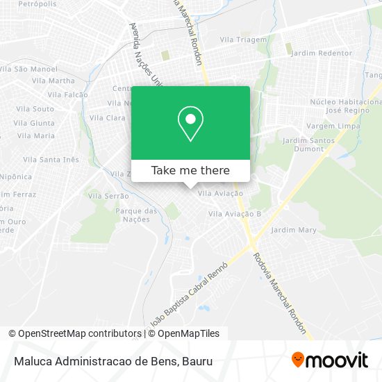 Maluca Administracao de Bens map