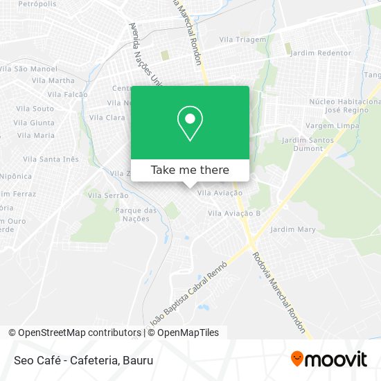 Seo Café - Cafeteria map