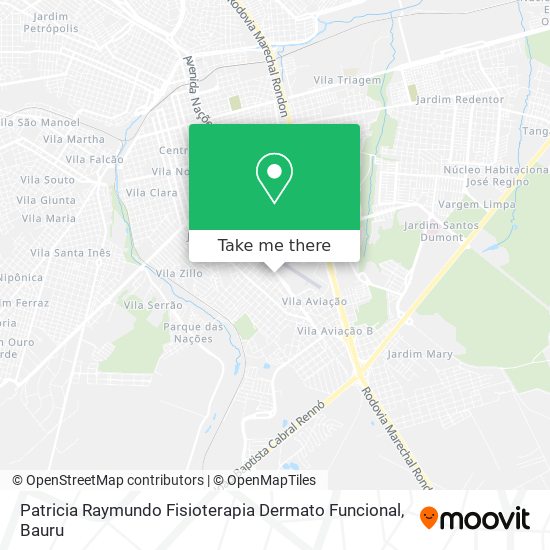 Patricia Raymundo Fisioterapia Dermato Funcional map