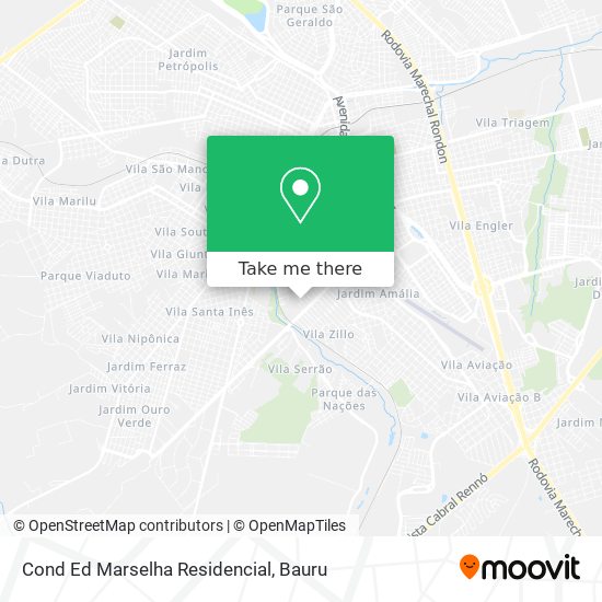 Cond Ed Marselha Residencial map