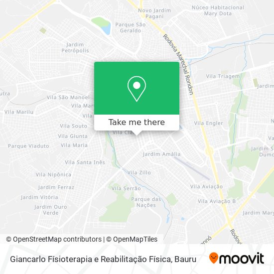 Giancarlo Físioterapia e Reabilitação Física map