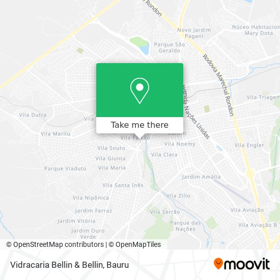 Vidracaria Bellin & Bellin map