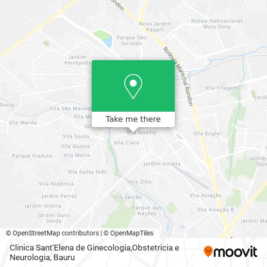 Clinica Sant'Elena de Ginecologia,Obstetricia e Neurologia map