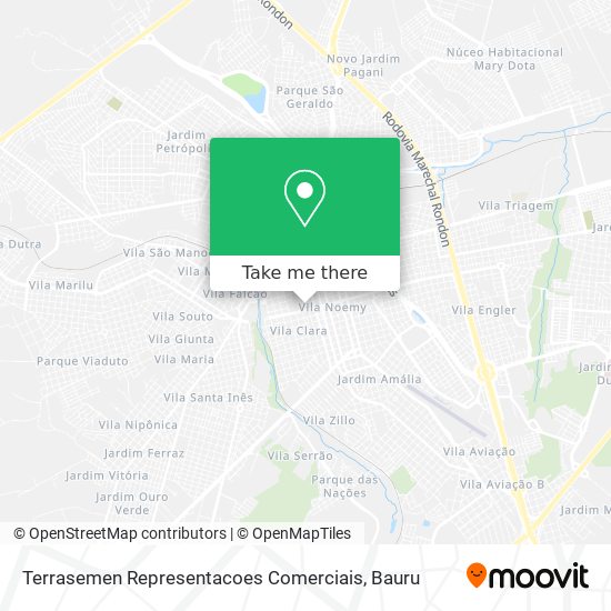 Terrasemen Representacoes Comerciais map