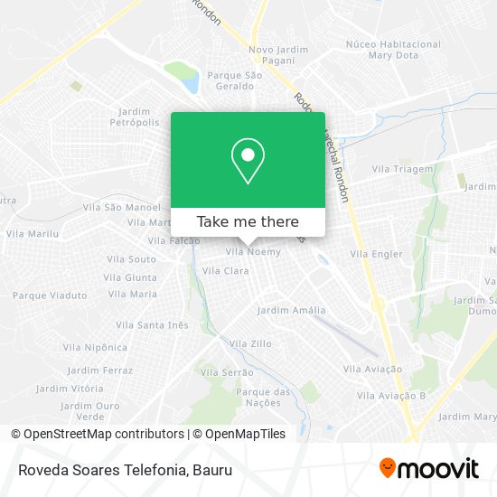 Roveda Soares Telefonia map