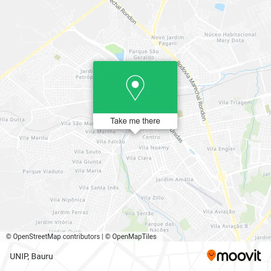 UNIP map