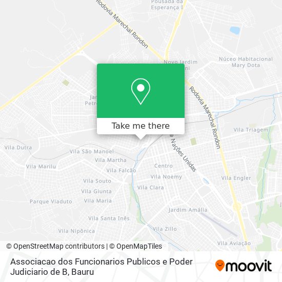 Associacao dos Funcionarios Publicos e Poder Judiciario de B map