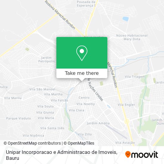 Unipar Incorporacao e Administracao de Imoveis map