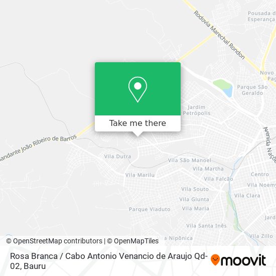 Mapa Rosa Branca / Cabo Antonio Venancio de Araujo Qd-02