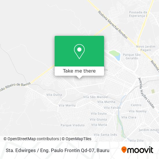 Mapa Sta. Edwirges / Eng. Paulo Frontin Qd-07