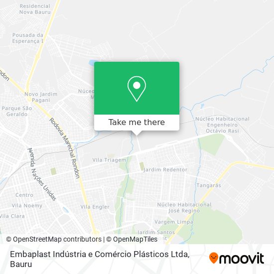 Embaplast Indústria e Comércio Plásticos Ltda map