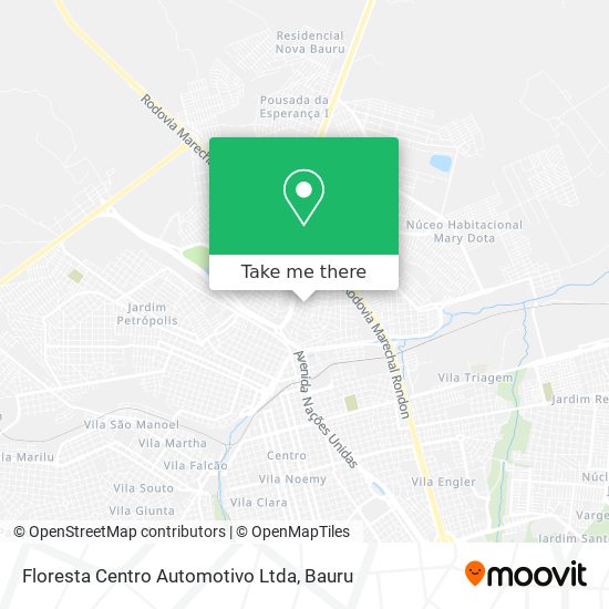 Floresta Centro Automotivo Ltda map