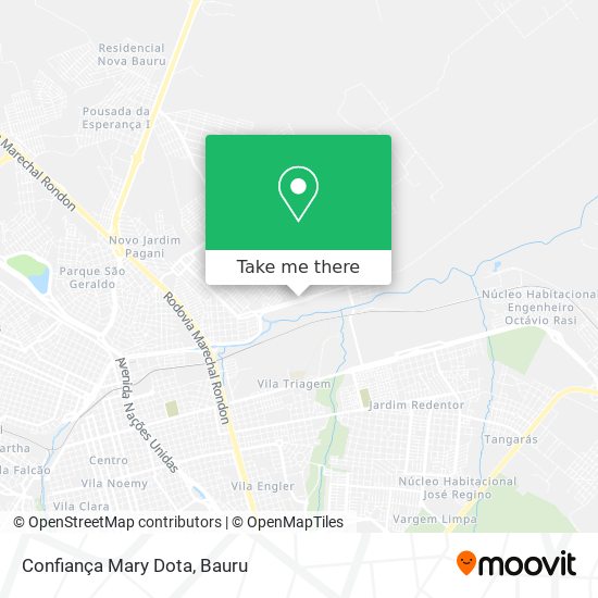 Confiança Mary Dota map