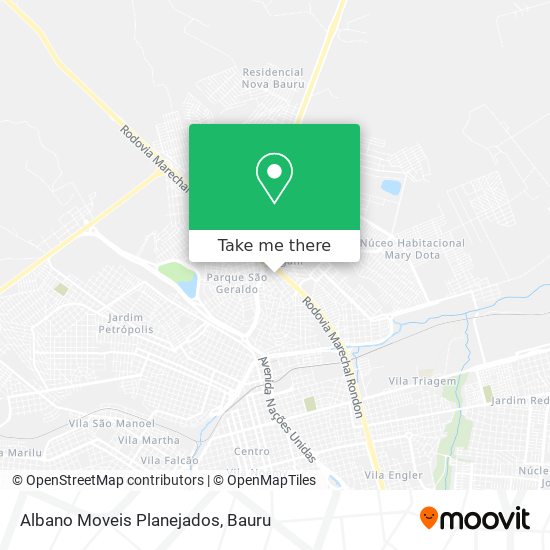 Albano Moveis Planejados map
