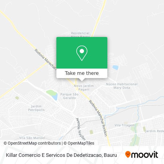 Killar Comercio E Servicos De Dedetizacao map