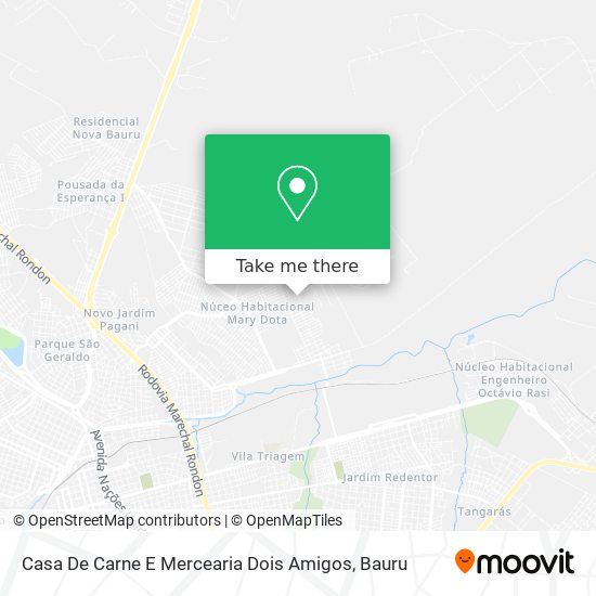 Mapa Casa De Carne E Mercearia Dois Amigos