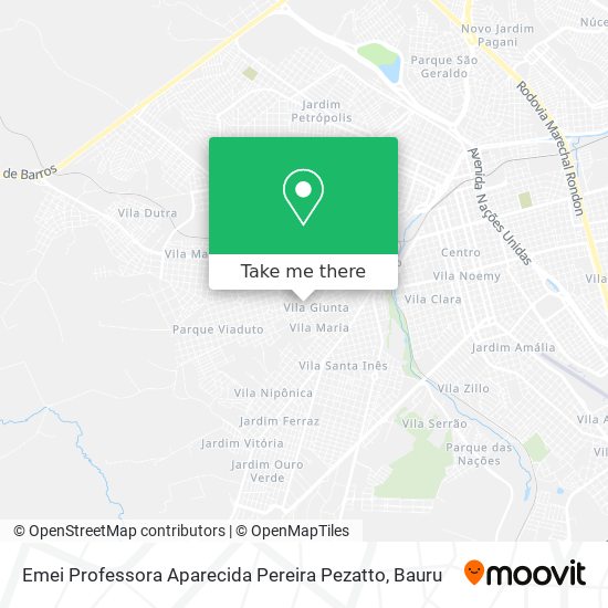 Emei Professora Aparecida Pereira Pezatto map