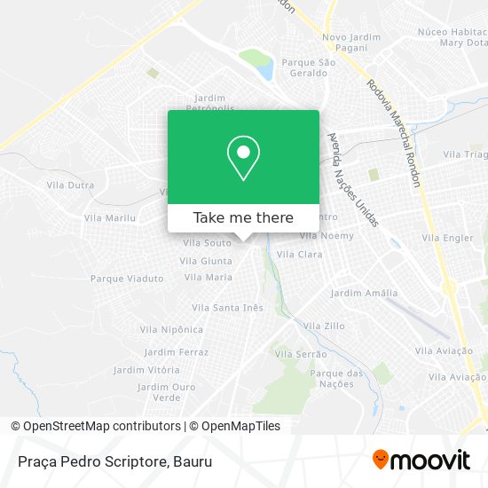 Praça Pedro Scriptore map
