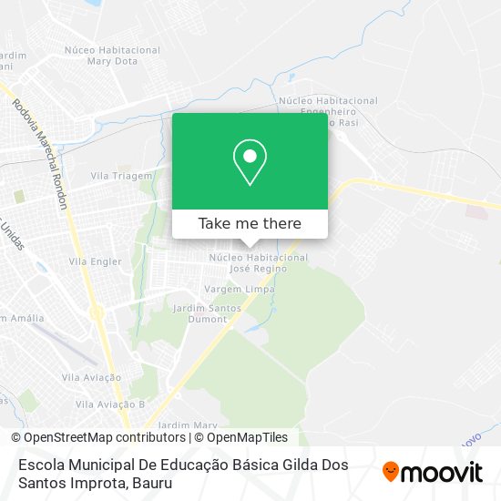 Escola Municipal De Educação Básica Gilda Dos Santos Improta map