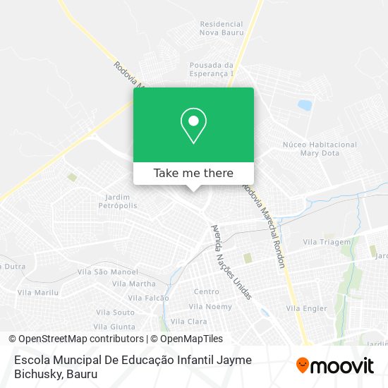 Escola Muncipal De Educação Infantil Jayme Bichusky map
