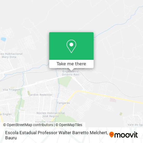 Escola Estadual Professor Walter Barretto Melchert map