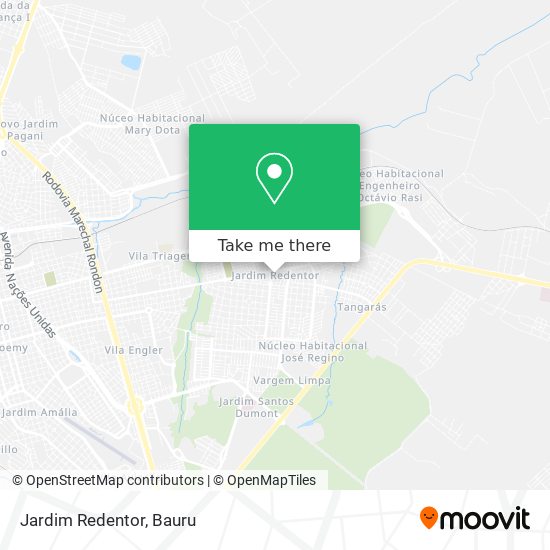 Jardim Redentor map