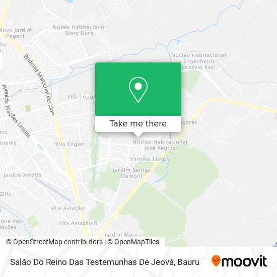 Salão Do Reino Das Testemunhas De Jeová map