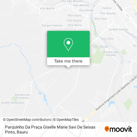 Mapa Parquinho Da Praça Giselle Marie Savi De Seixas Pinto