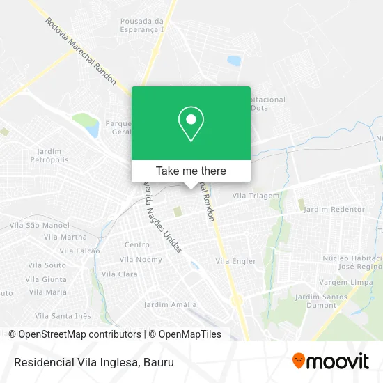 Residencial Vila Inglesa map