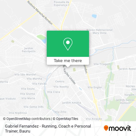 Gabriel Fernandez - Running, Coach e Personal Trainer map